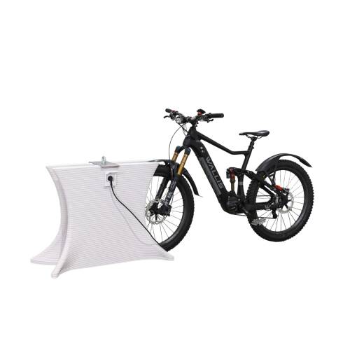 Fahrradstnder / 3D-Betondruck / wei